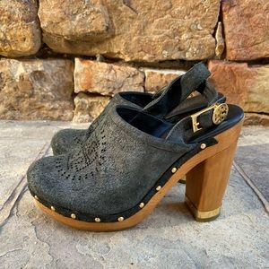 Tory Burch Platform Clogs